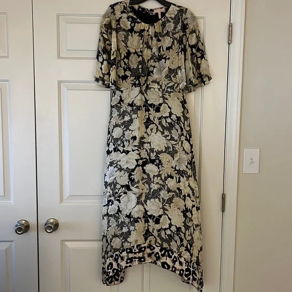 Rebecca Taylor Dresses | Rebecca Taylor Evening Dress! | Color: Black/Yellow | Size: 6 | Caroline_Long's Closet